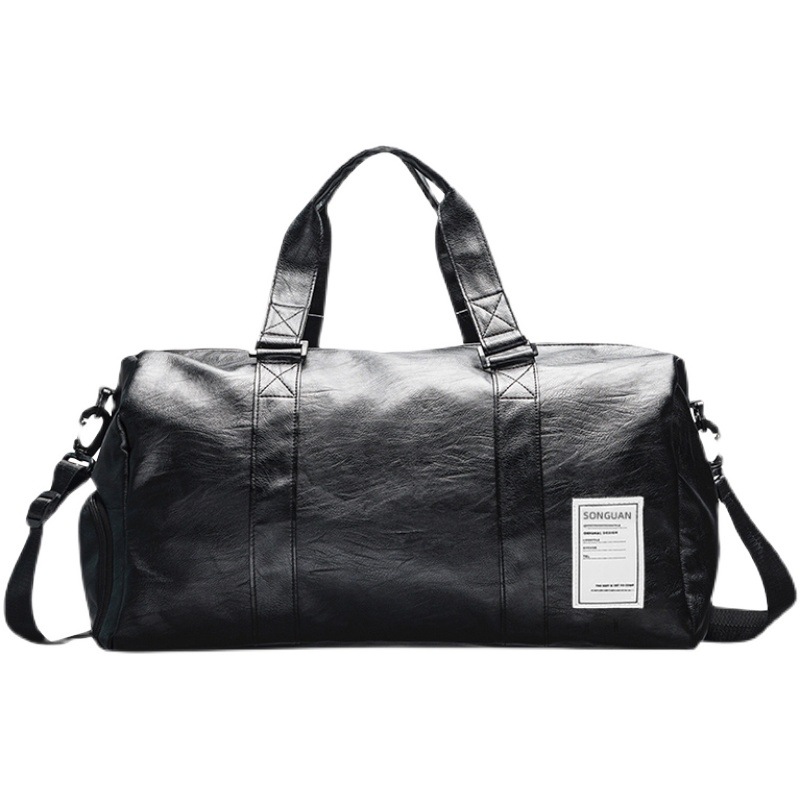 旅行包大容量运动包PU防水手提健身包瑜伽包干湿分离防盗耐磨背包